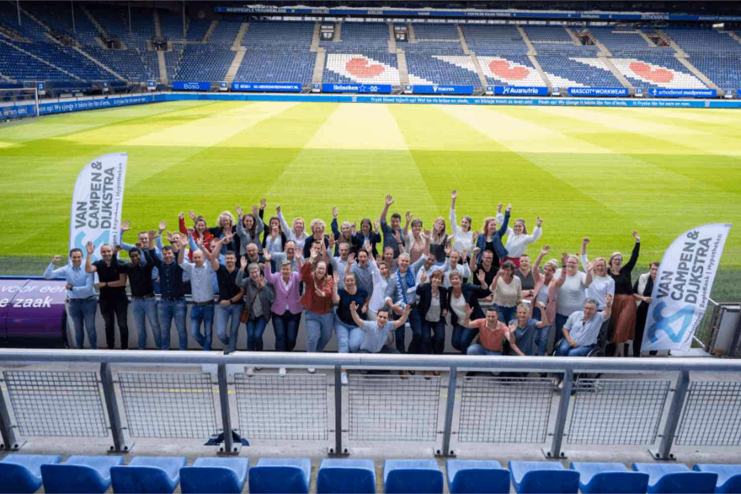 Van Campen & Dijkstra gaat partnership aan met sc Heerenveen