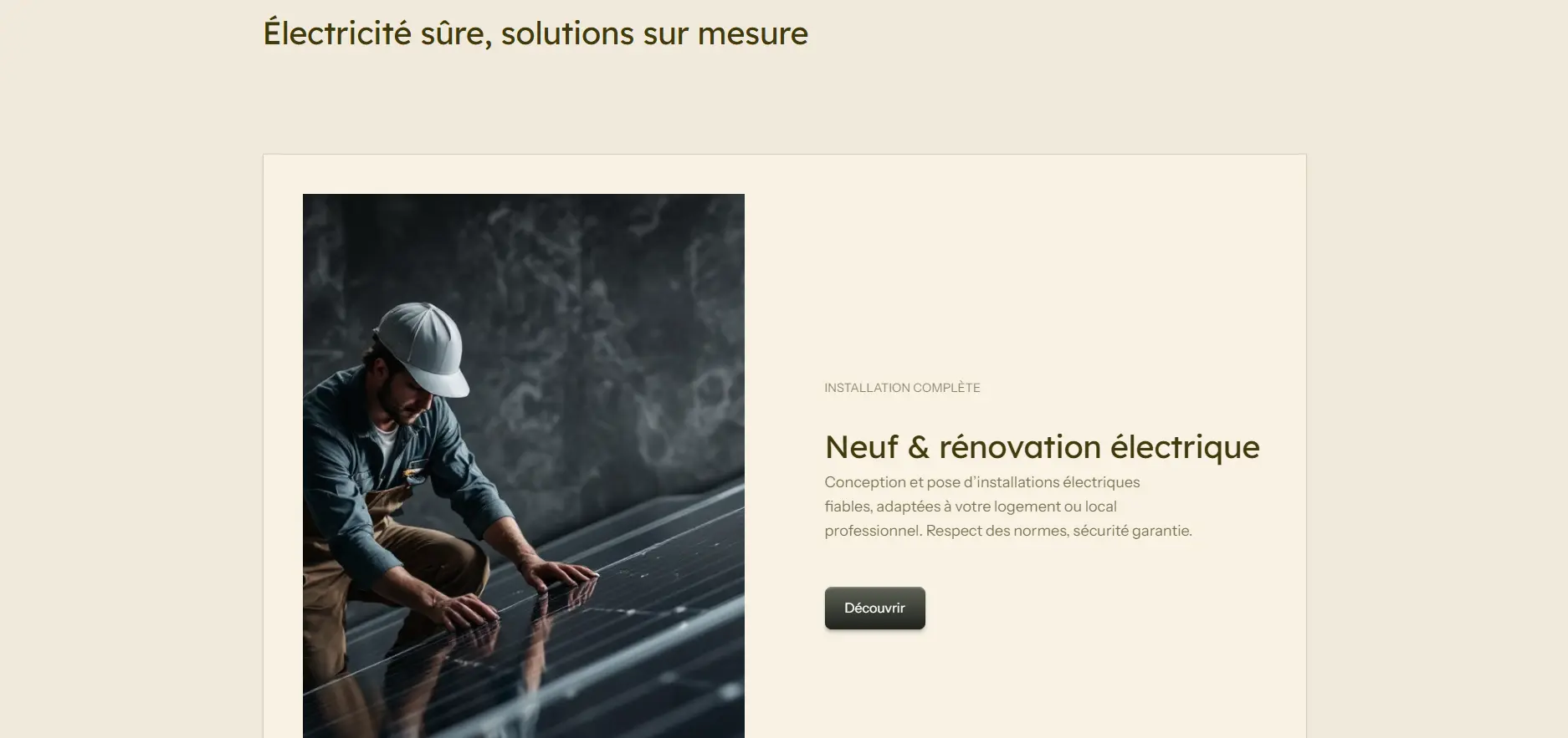 Site ZÉNO pour Éléctricien