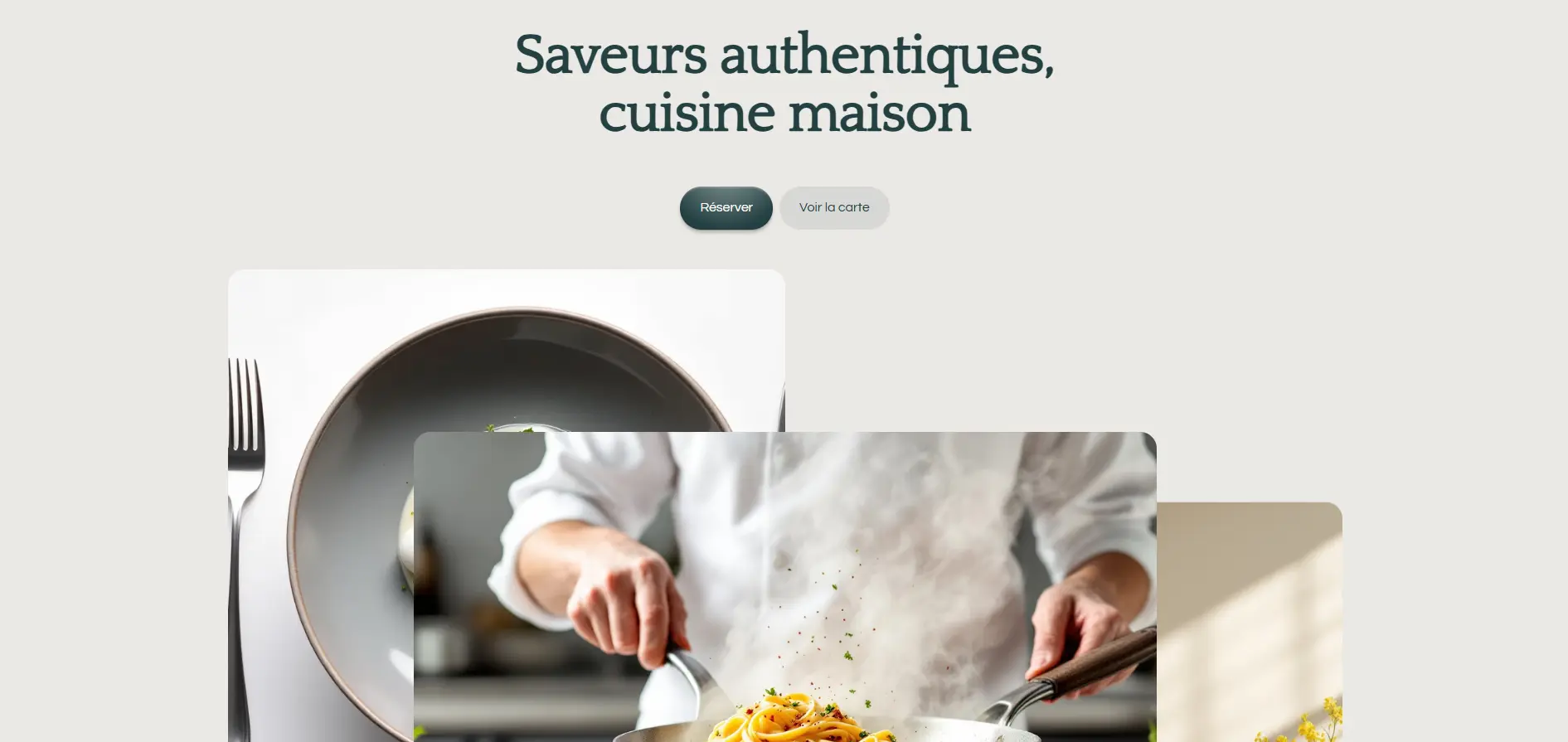 Site ZÉNO pour restaurant