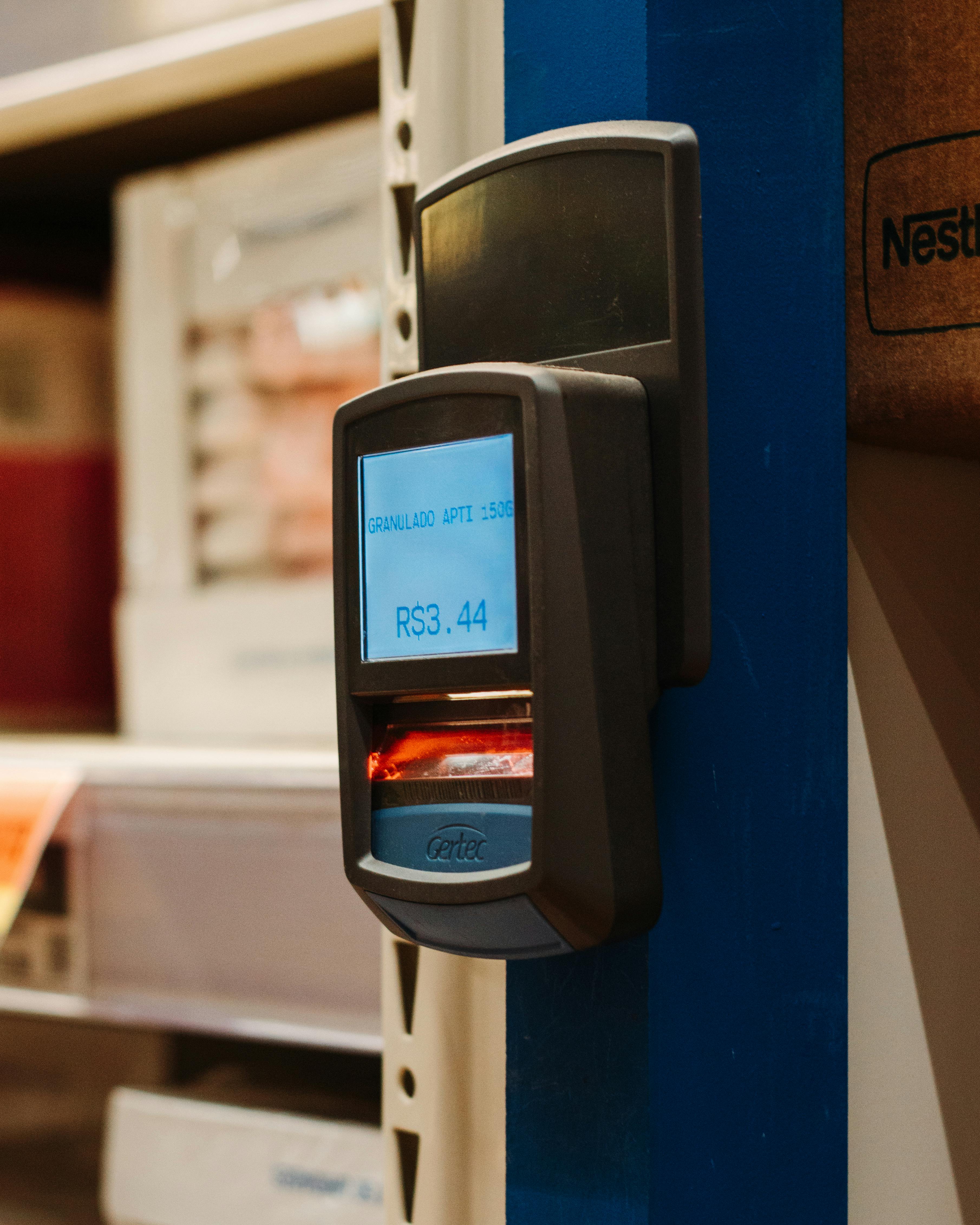 Fixed barcode scanning stations for locating inventory within a warehouse.