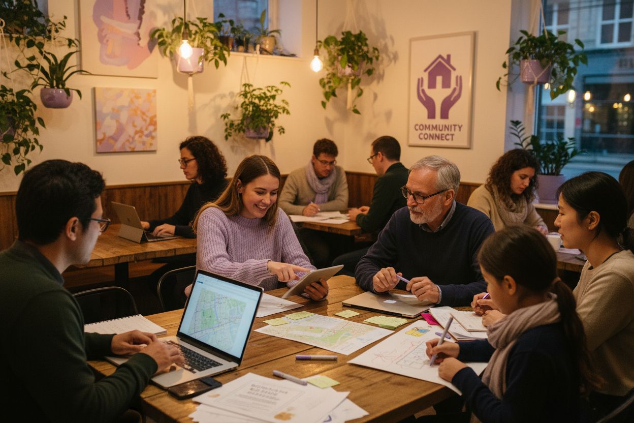 entraide application événement communauté