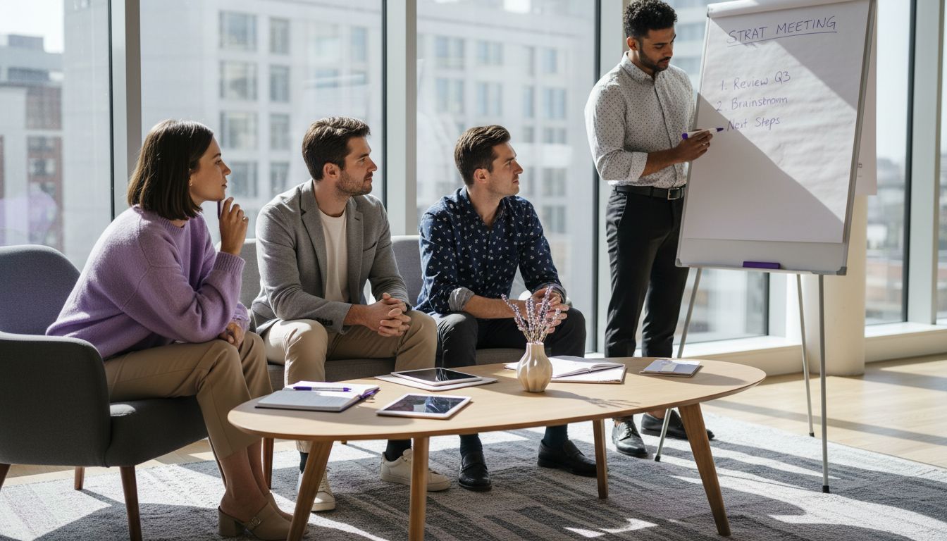 réunion qualitative équipe