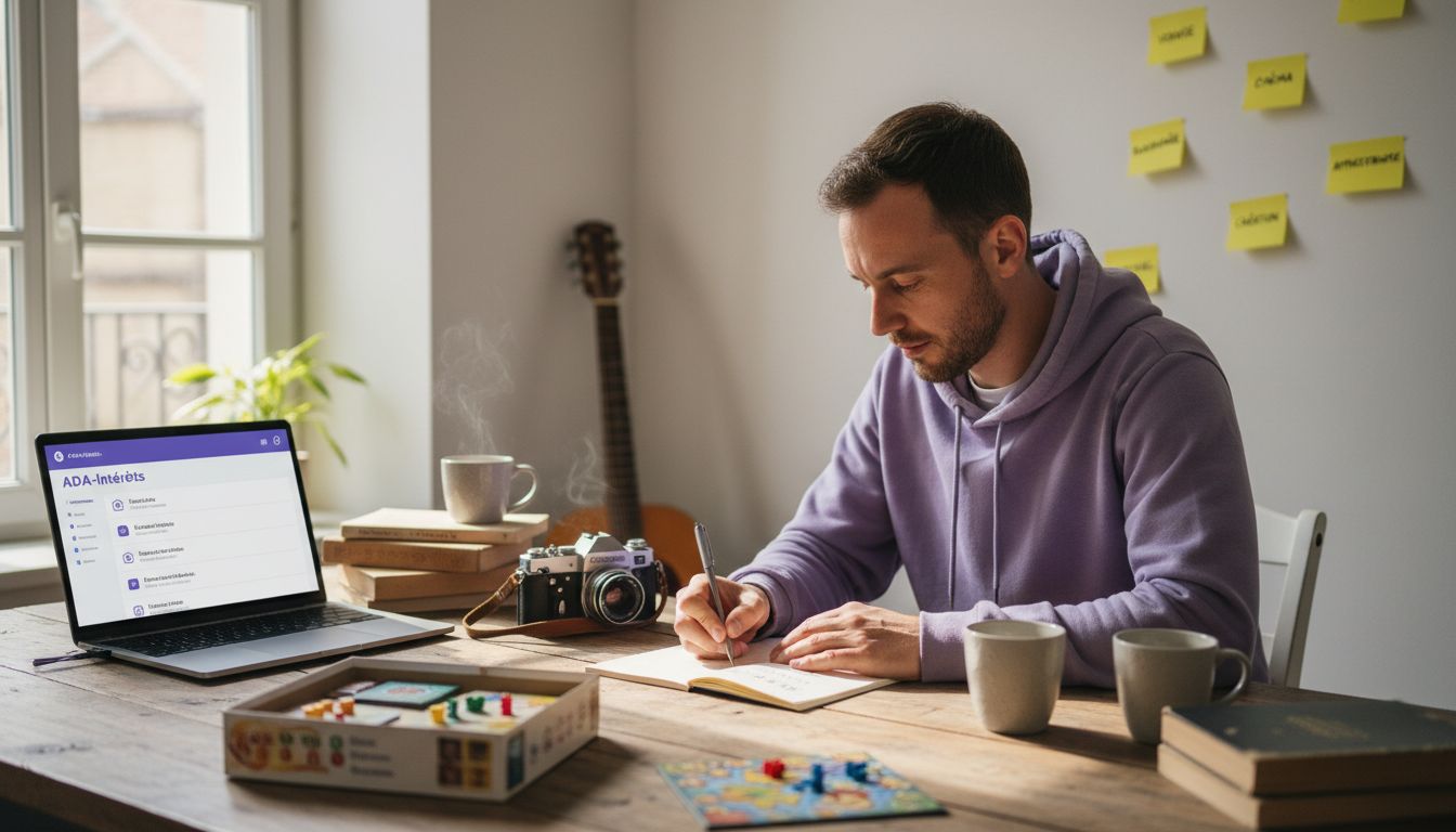 identifier passions intérêts