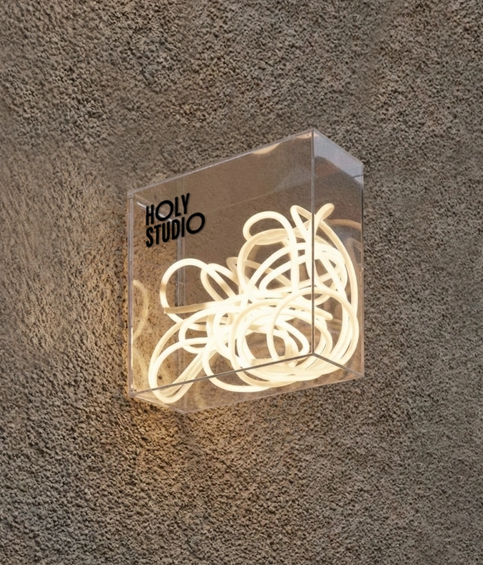 Nowoczesny baner na scianie