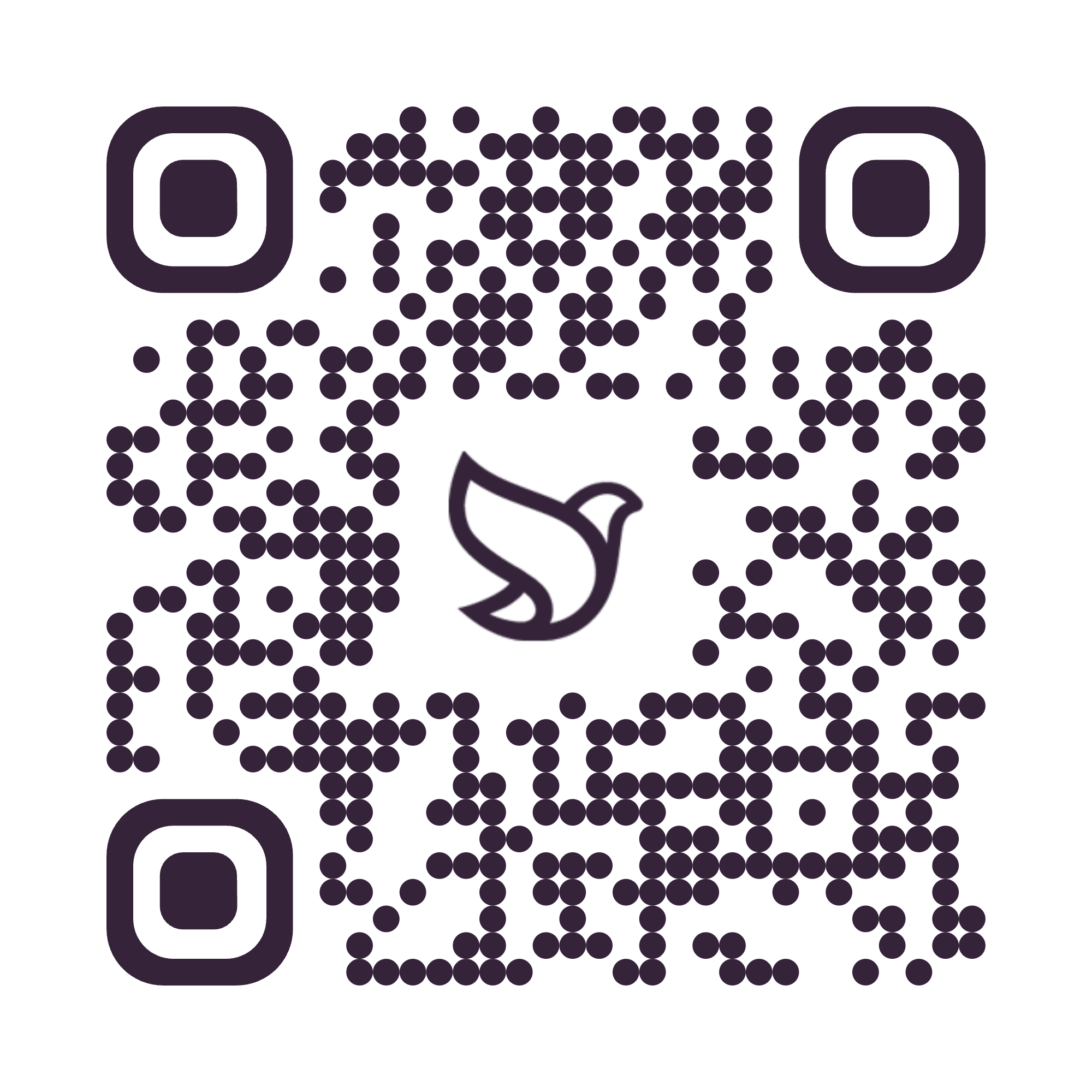 QR code to download the app