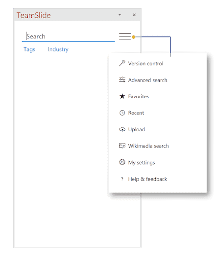Additional features with TeamSlide