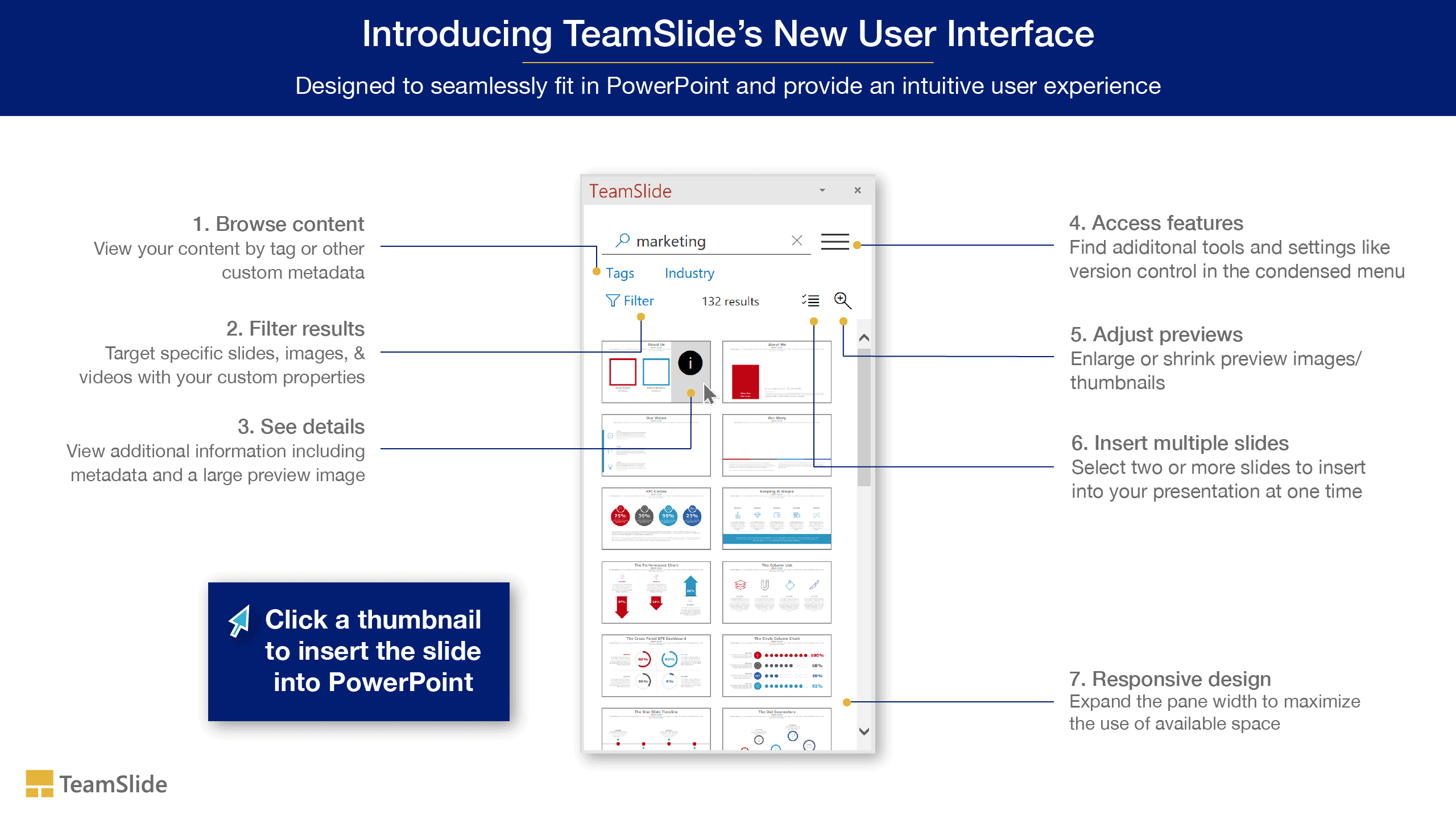 Introducing TeamSlide's new UI