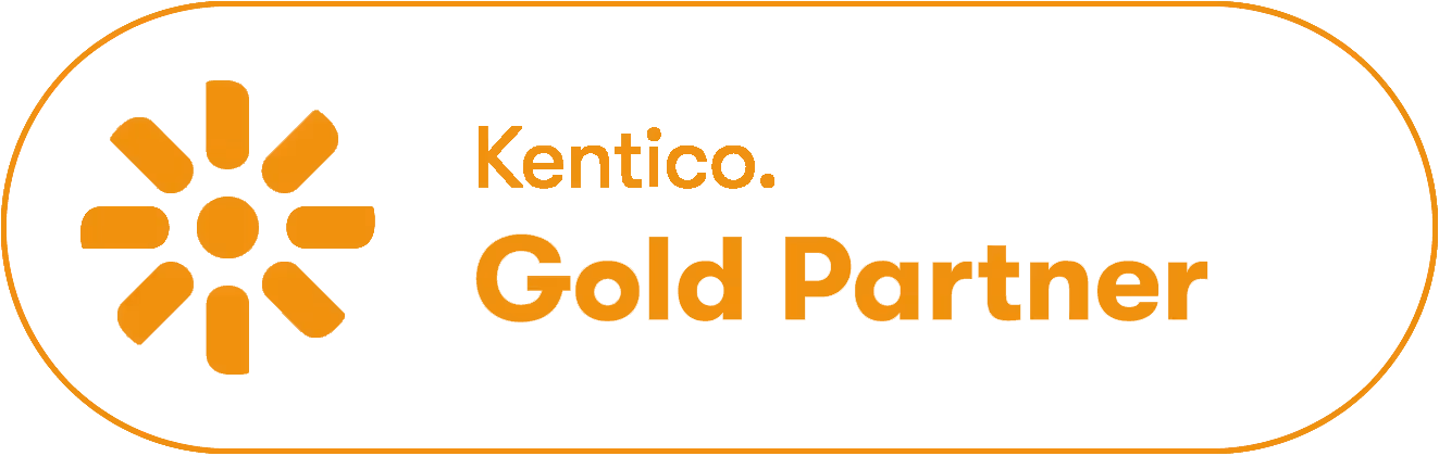 Kentico Gold Partner Logo