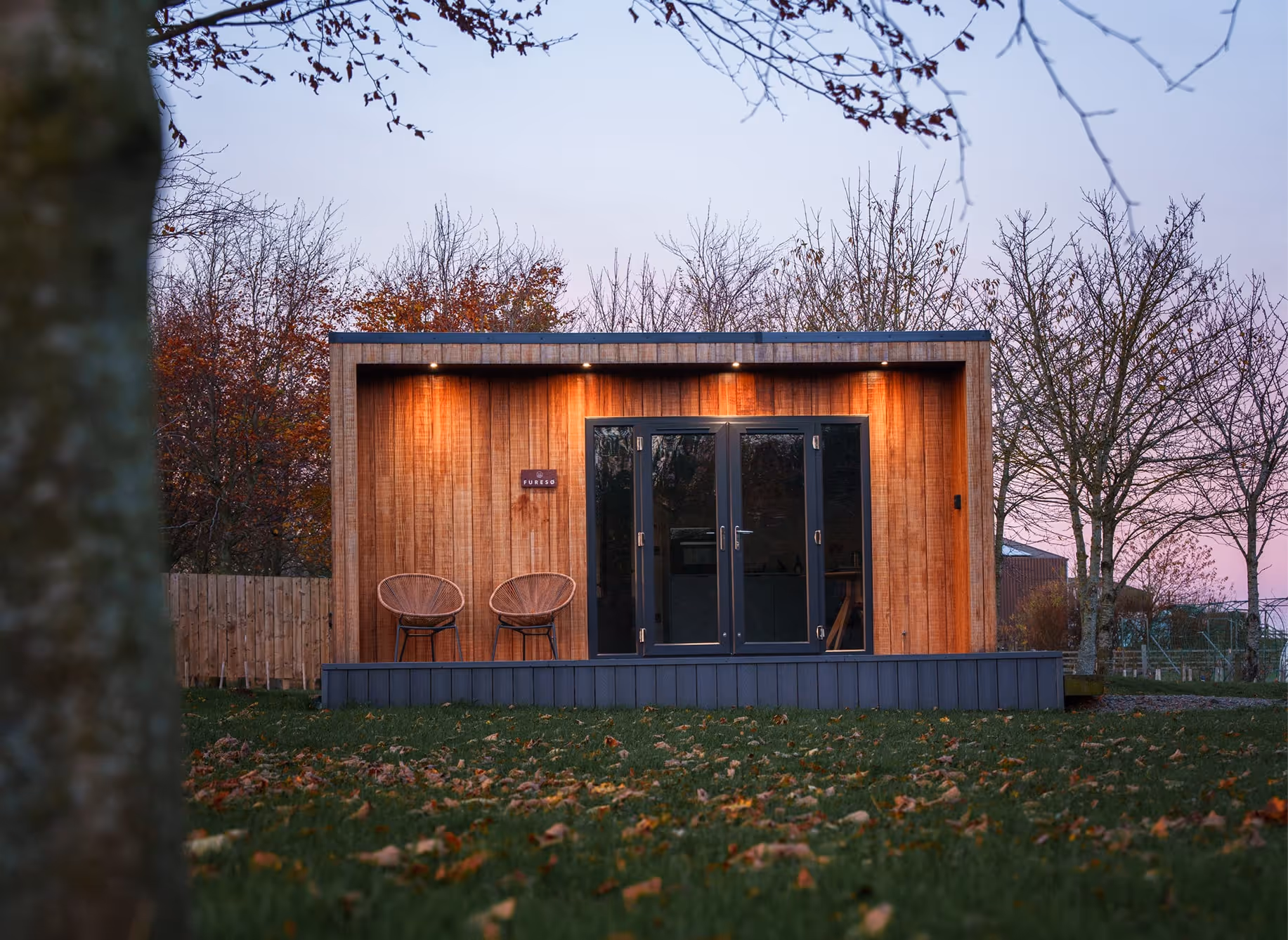 Vallum Cabins Exterior Shot