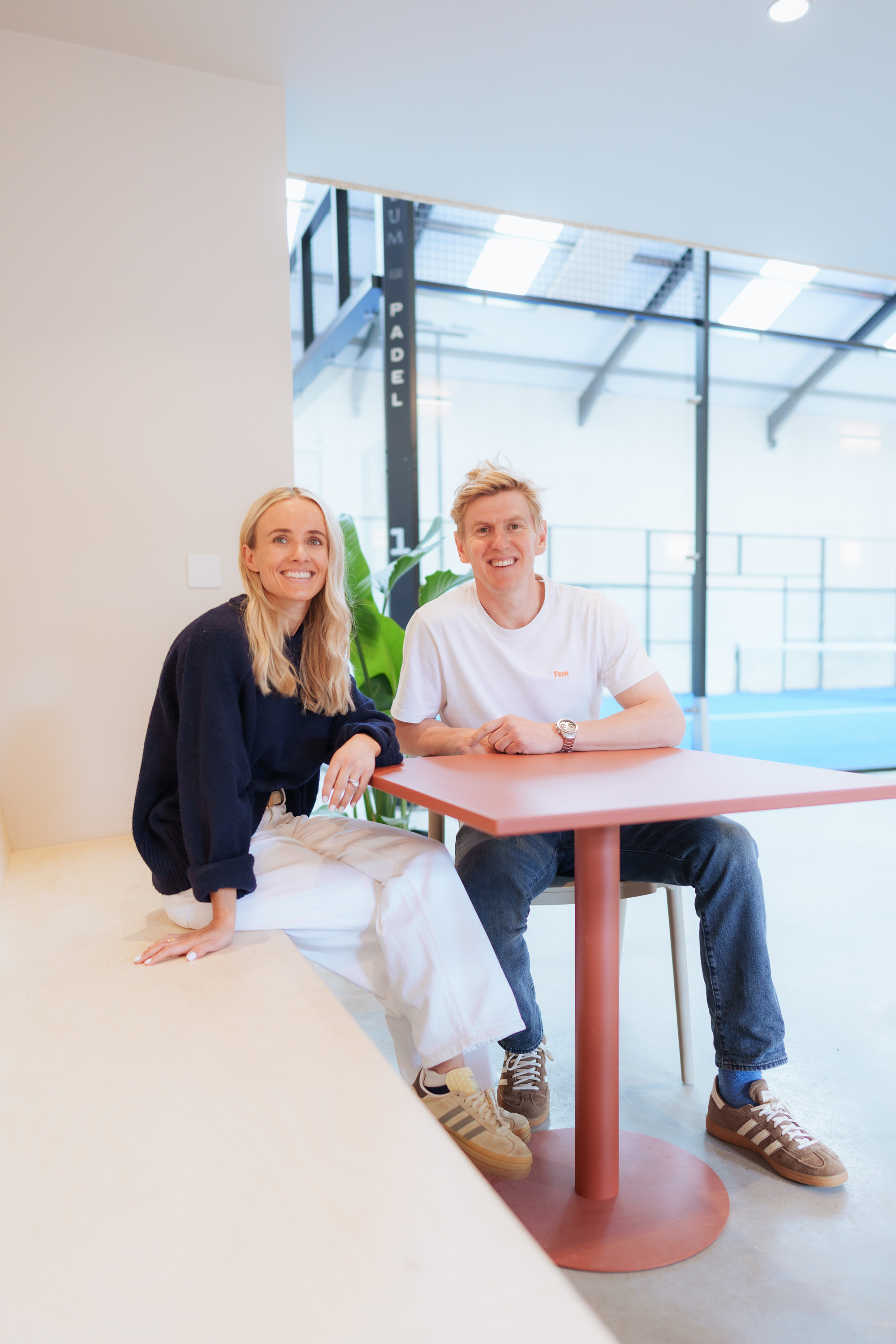 Poppy and Chris Downs, owners of Vallum
