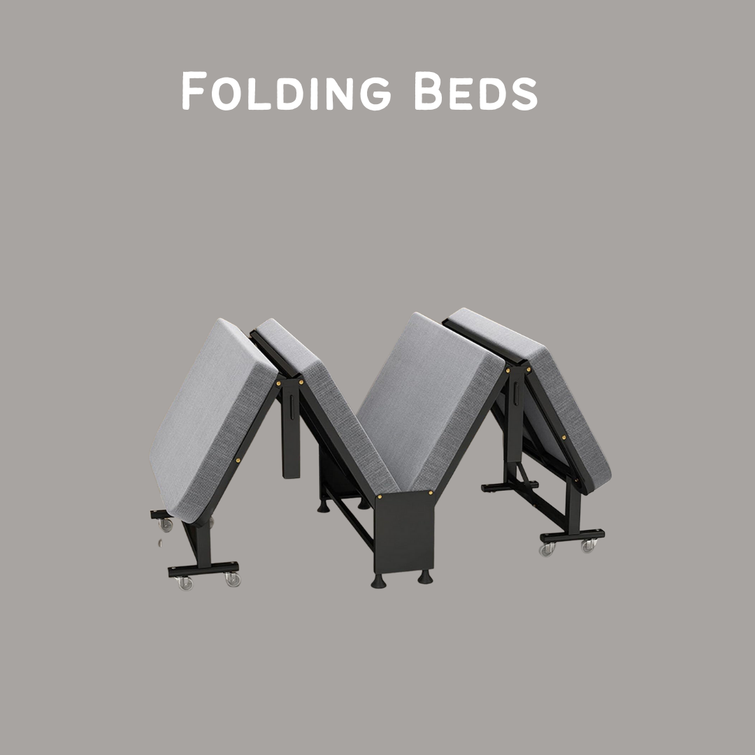 Folding beds and cots for Sukkot