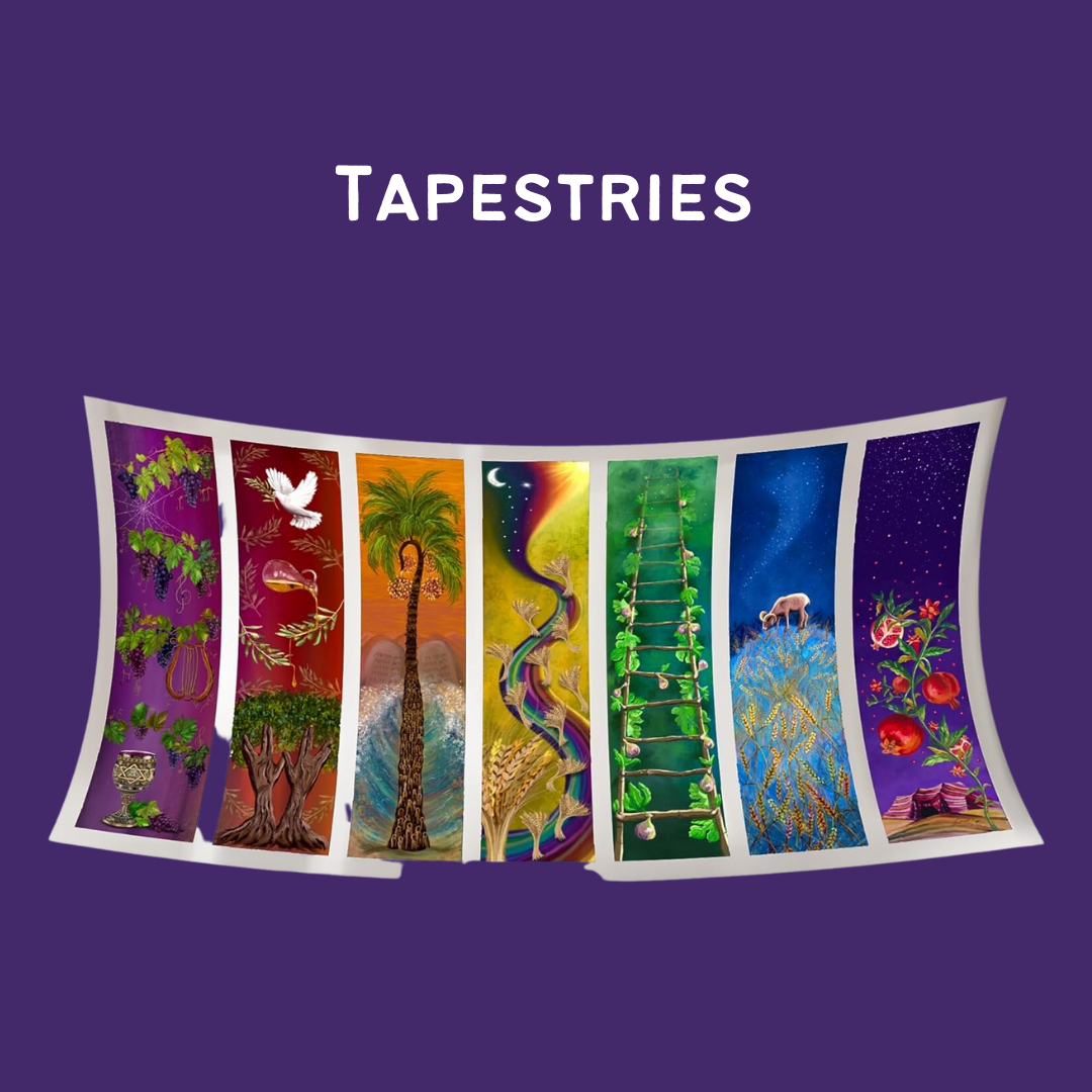 Artistic Sukkot tapestries