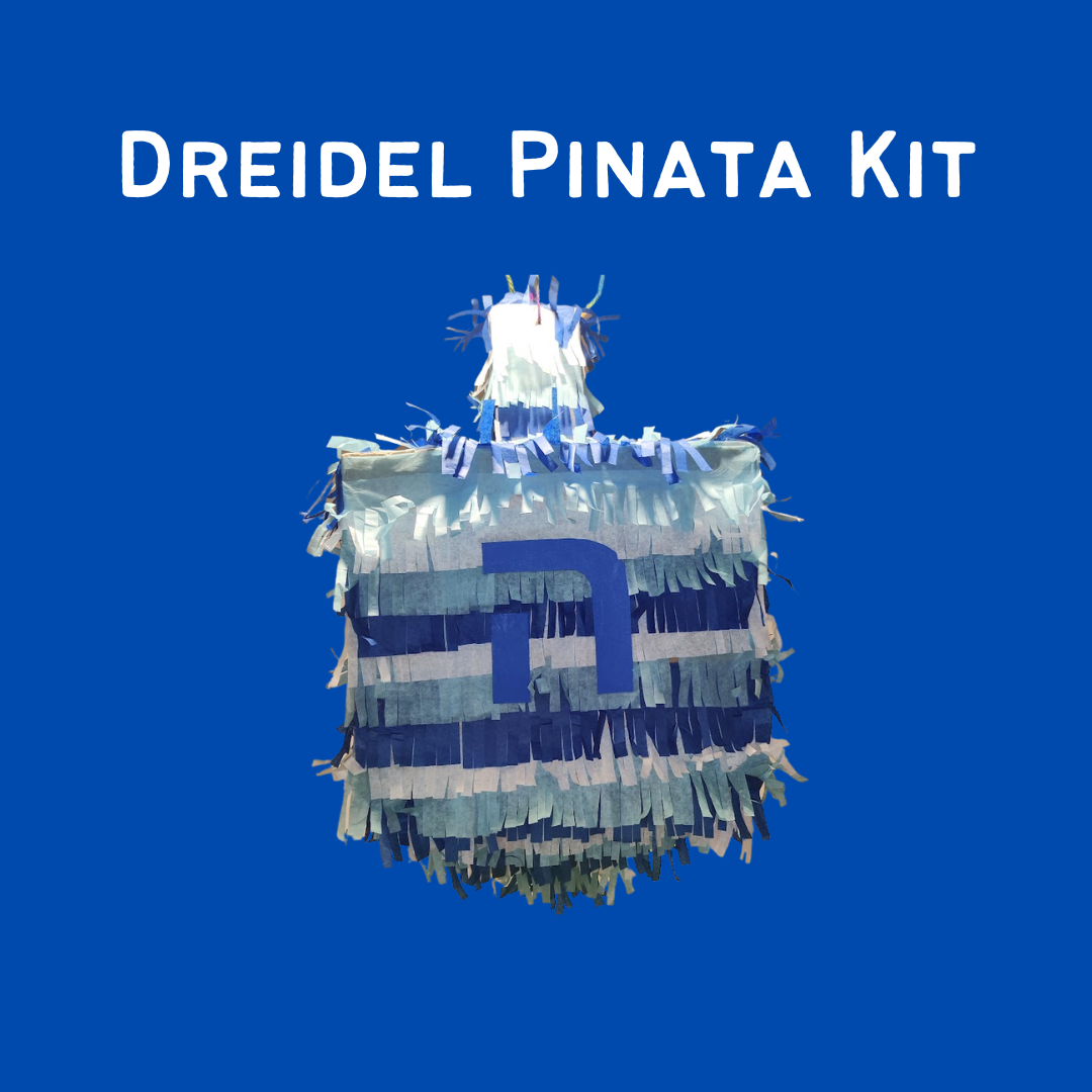 Hanukkah dreidel pinata craft kit