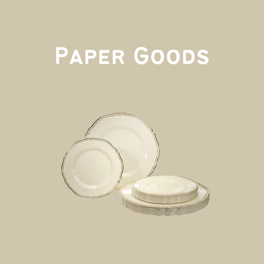 Passover Seder Paper Goods