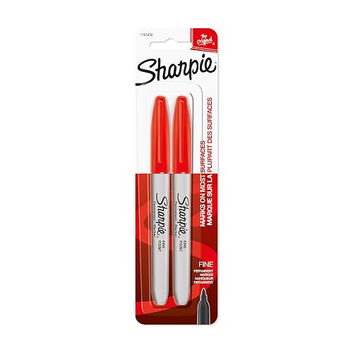 Fine-point permanent marker writes boldly on paper, plastic, metal and many other craft surfaces