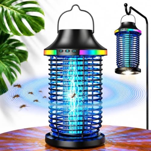 Hanging bug zapper