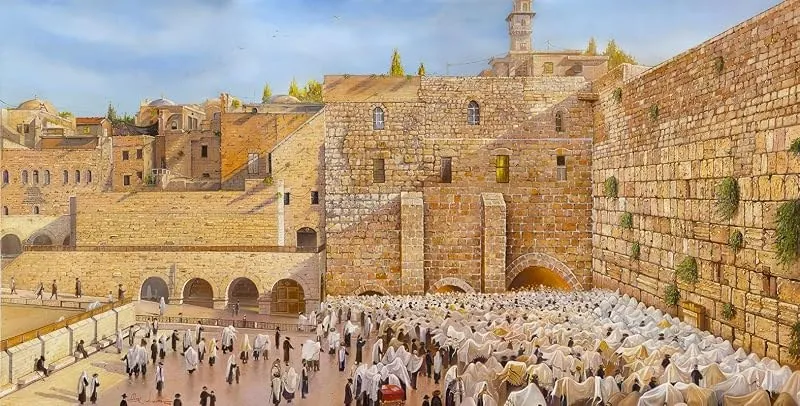 Birkat Kohanim tapestry
