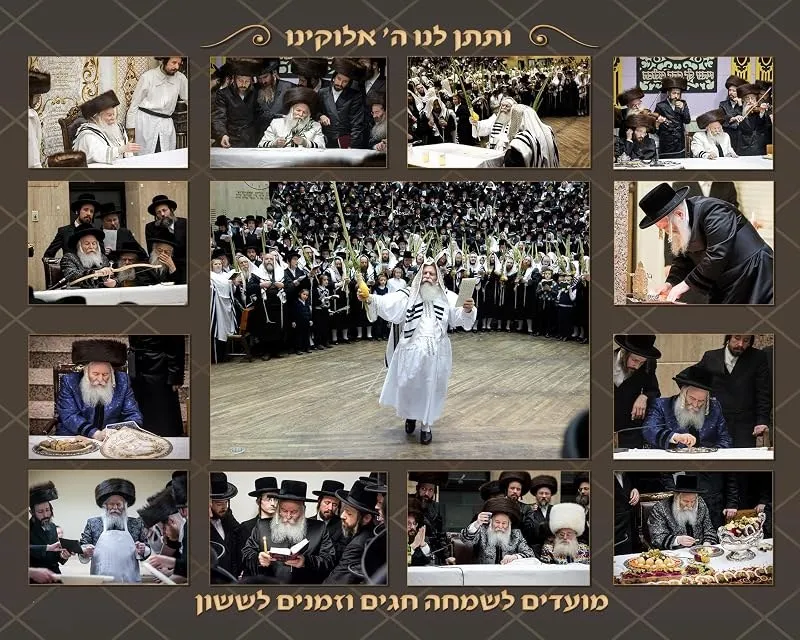 Bobov Rebbe vinyl poster