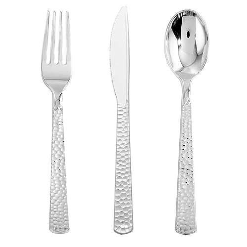 Hammered Silver Cutlery