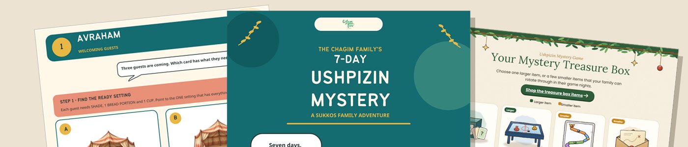 The 7-Day Ushpizin Mystery printable