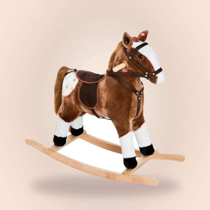 Qaba Plush Rocking Horse