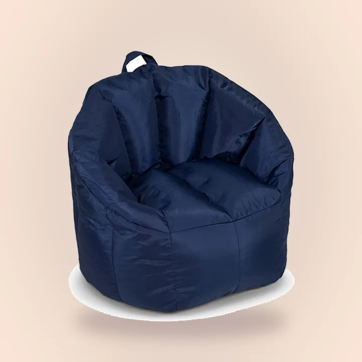 Navy Big Joe Milano bean bag chair