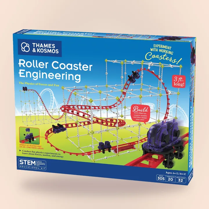 Roller coaster engineering building set