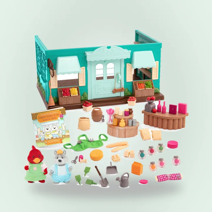 Li’l Woodzeez general store playset