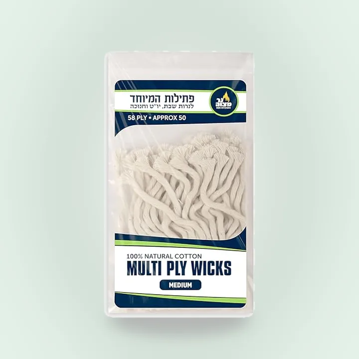 Ner Mitzvah Cotton Wicks, about 50