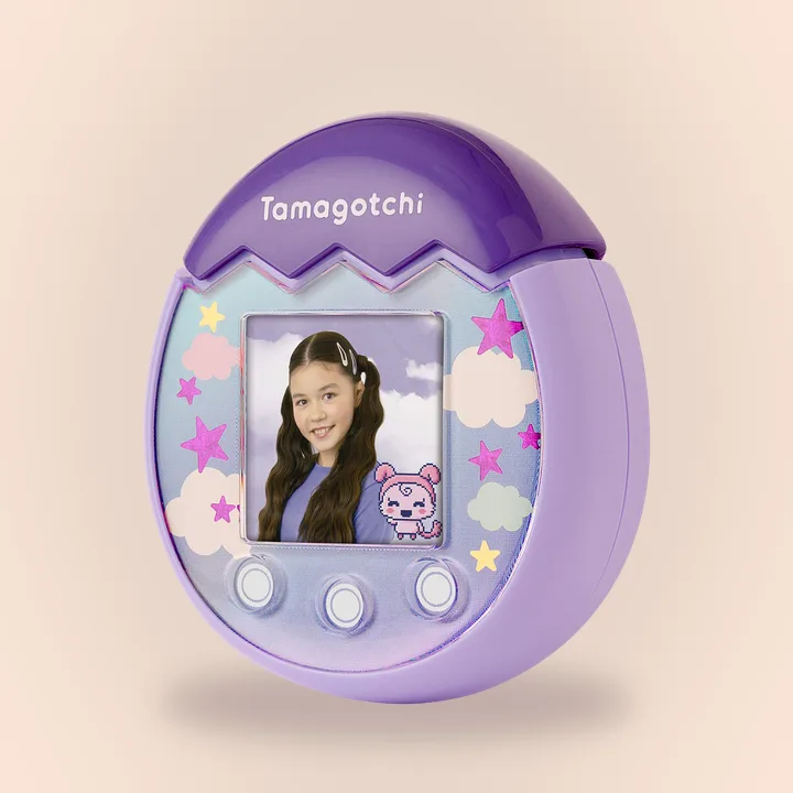 Purple Tamagotchi Pix digital pet