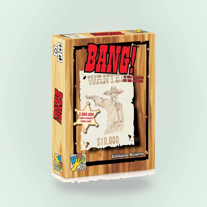 Bang! The Wild West card game box