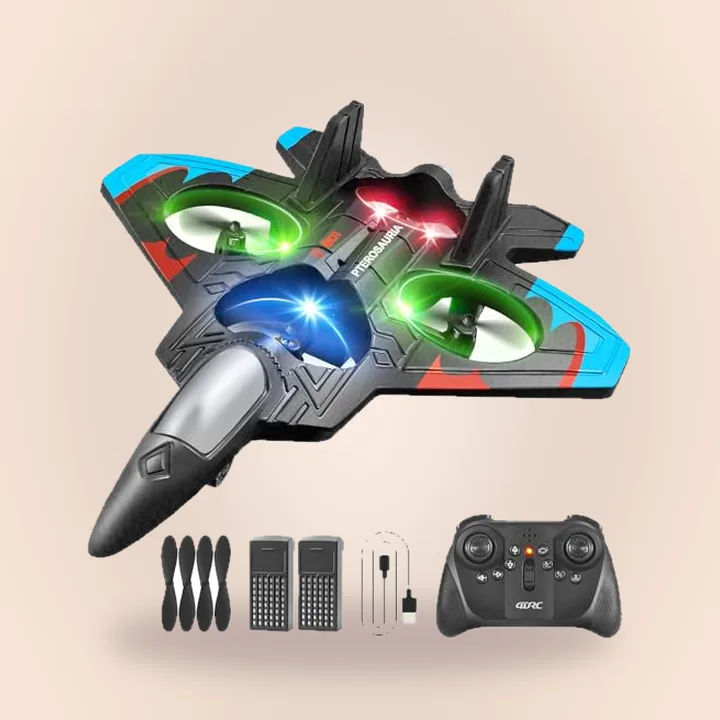Foam remote control fighter jet