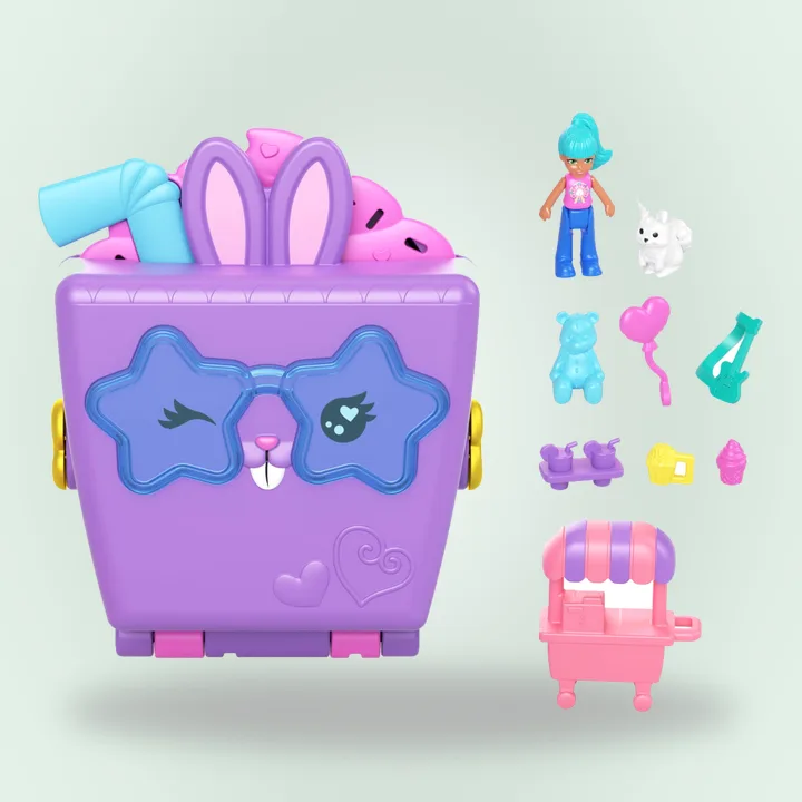 Polly Pocket bunny carnival compact
