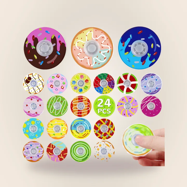 Donut fidget spinner toys