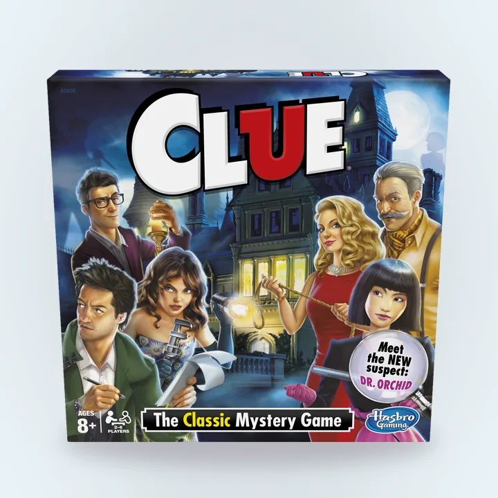 Clue board game box