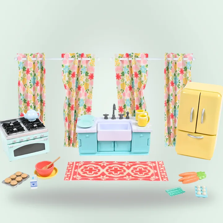 Mini kitchen accessories playset