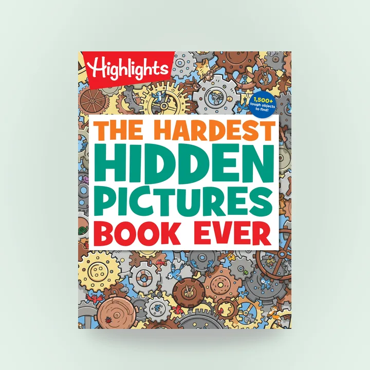 Hidden pictures puzzle book
