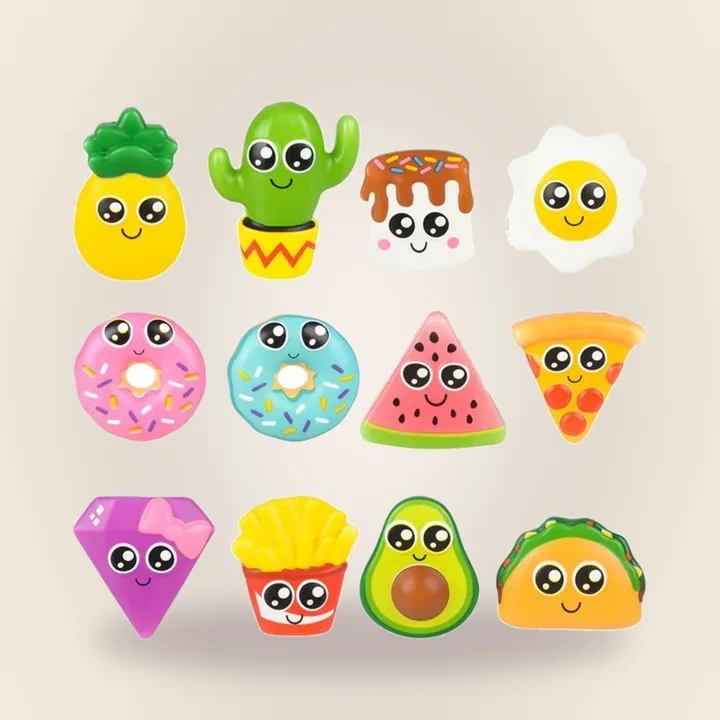 Jumbo squish sticker mix