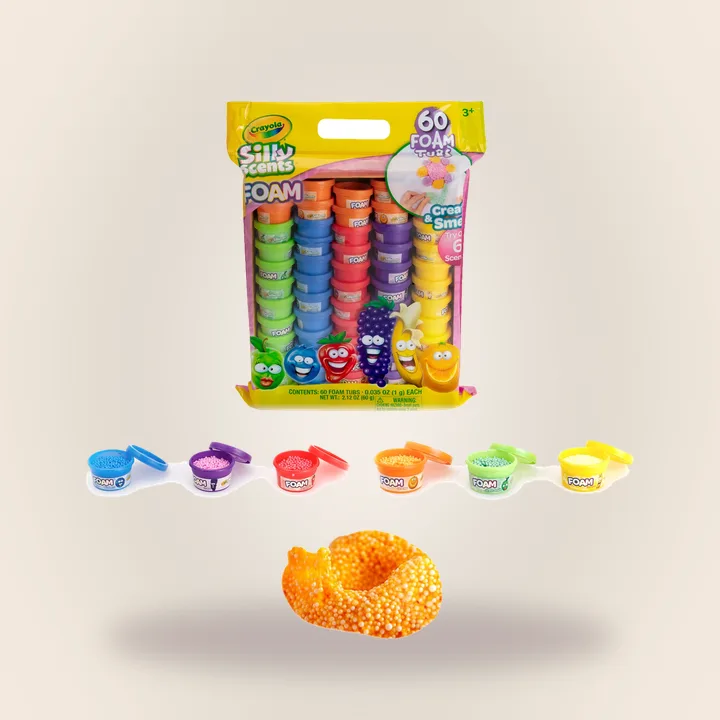 Crayola scented play foam tubs