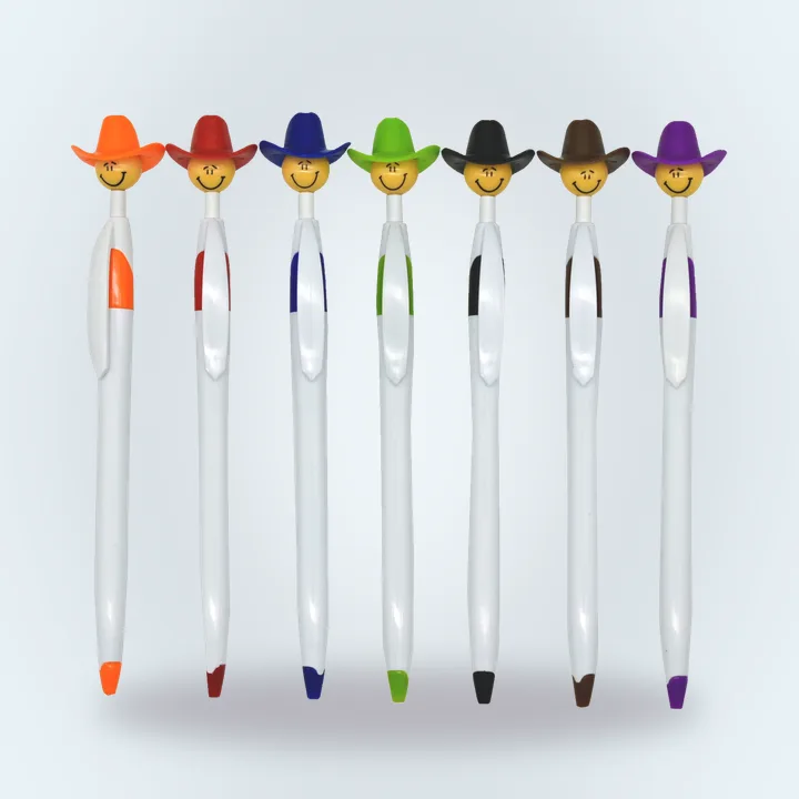 Cowboy hat novelty pens