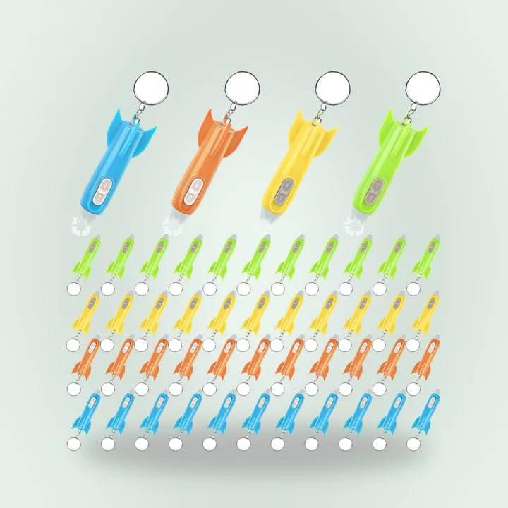 Mini LED flashlight keychains