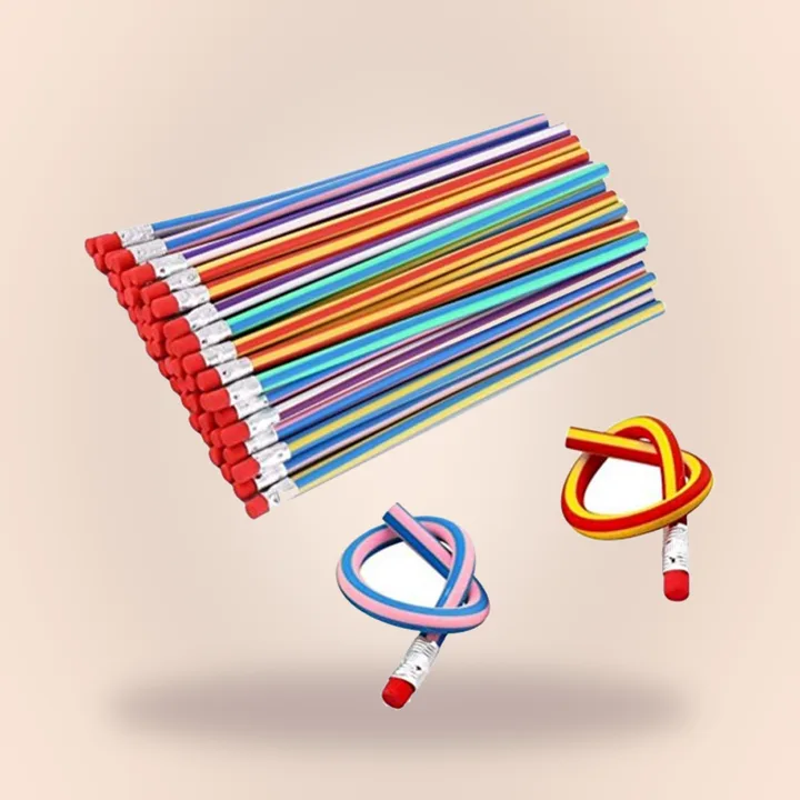 Flexible bendable pencils