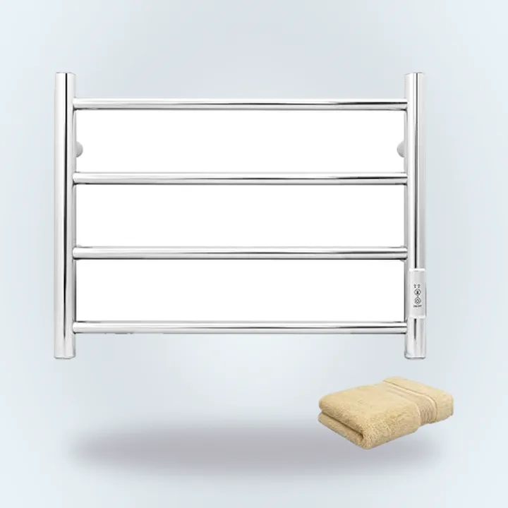 Stainless steel wall-mounted towel warmer
