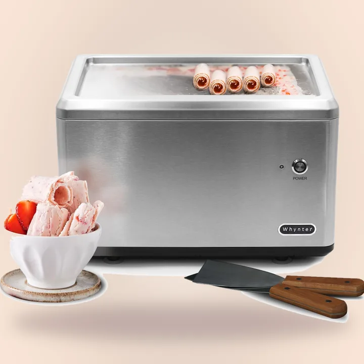 Whynter automatic rolled ice cream maker