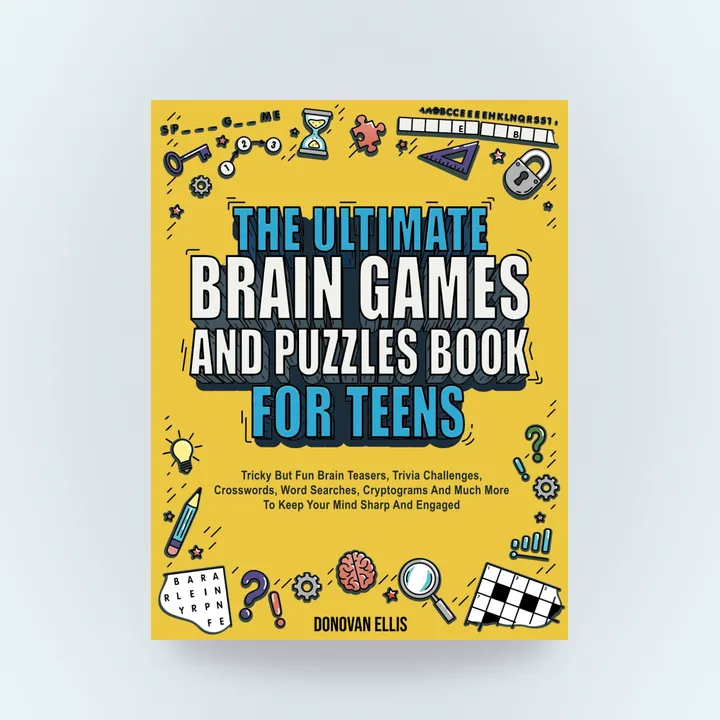Brain games and puzzles book