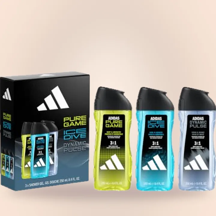adidas shower gel gift set