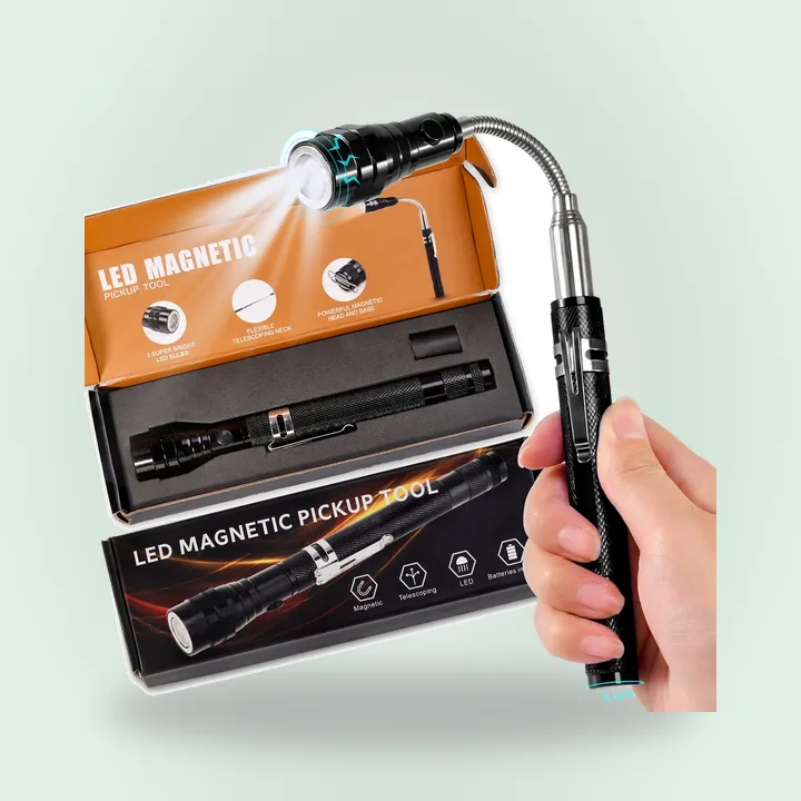 Magnetic flashlight