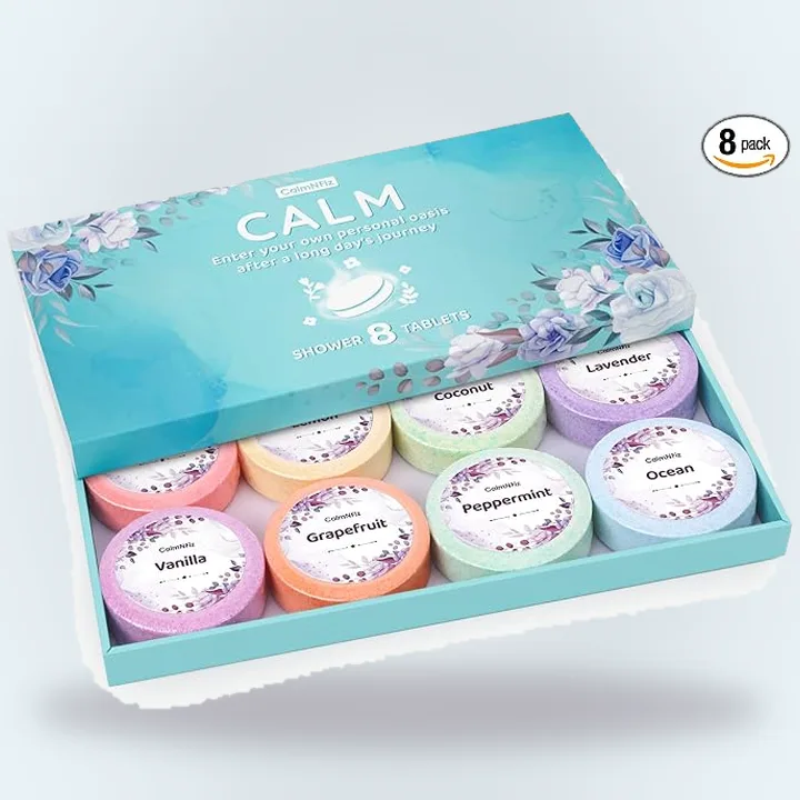 Green aromatherapy shower steamers