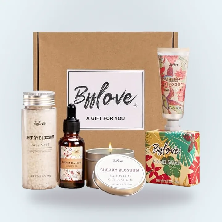 Cherry blossom spa gift set