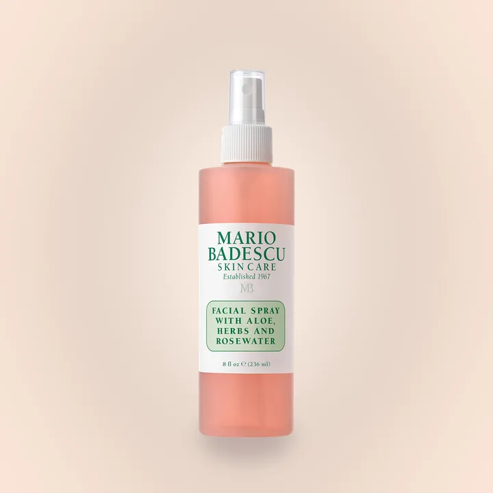 Bottle of facial spray